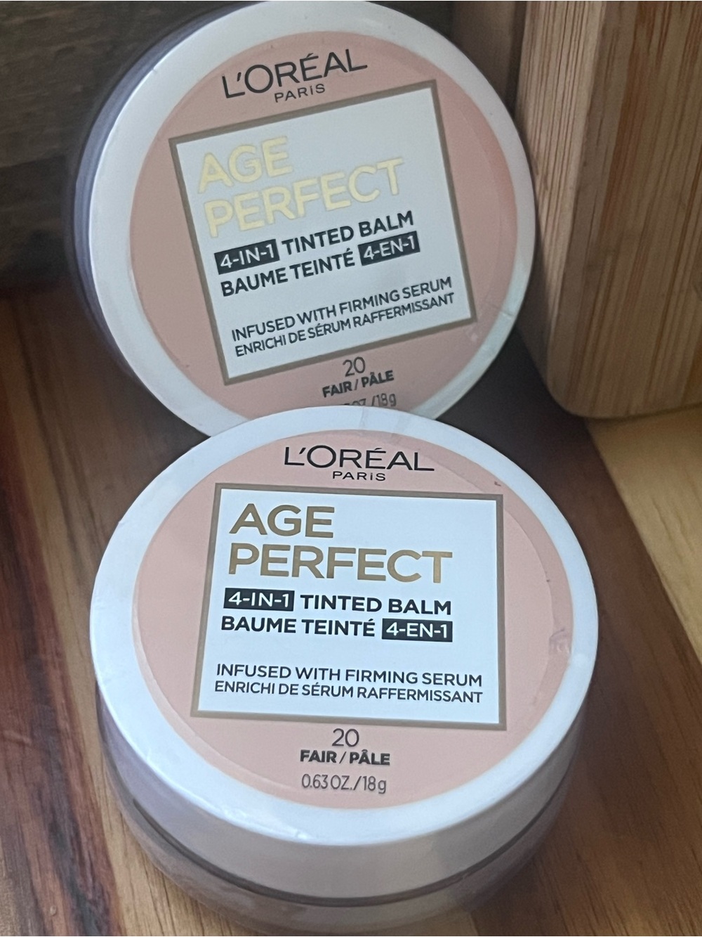 L’Oreal Age Perfect 4-in-1 Tinted Balm Fair 20 Sealed Lot of 2